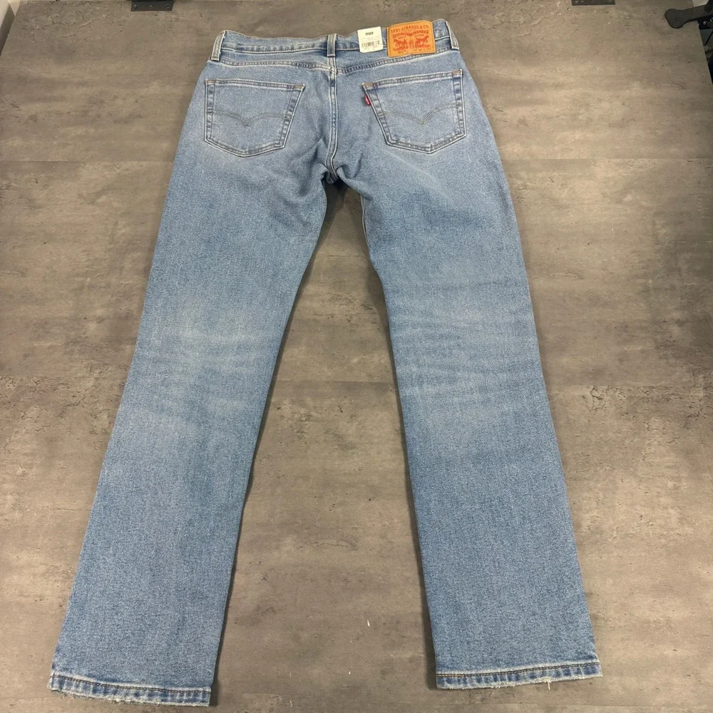 Levi's Jeans Mens 33x32 511 Slim Light Wash All Seasons Tech NEW $70